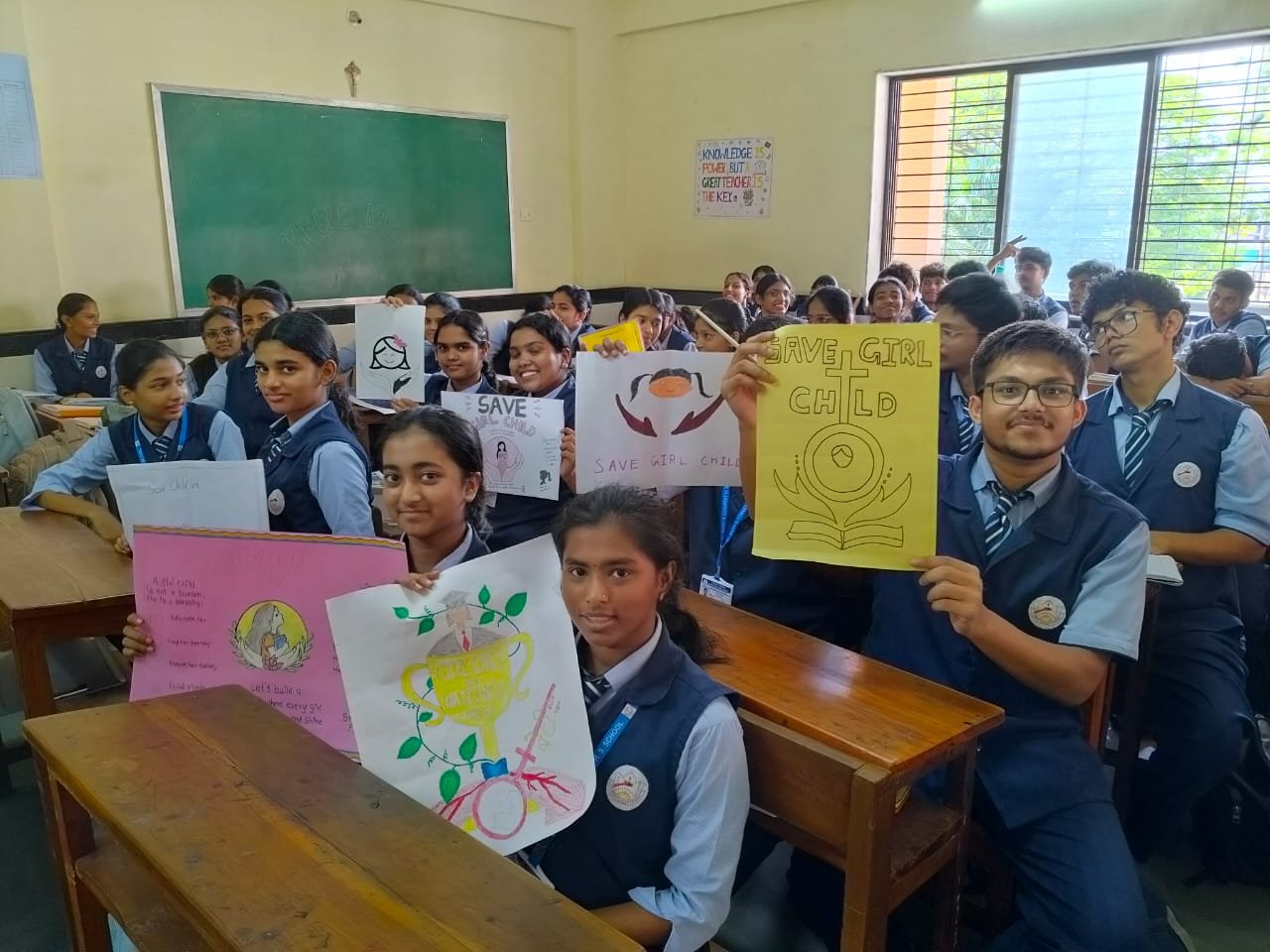 Save Girl Child - Chart making Competition
