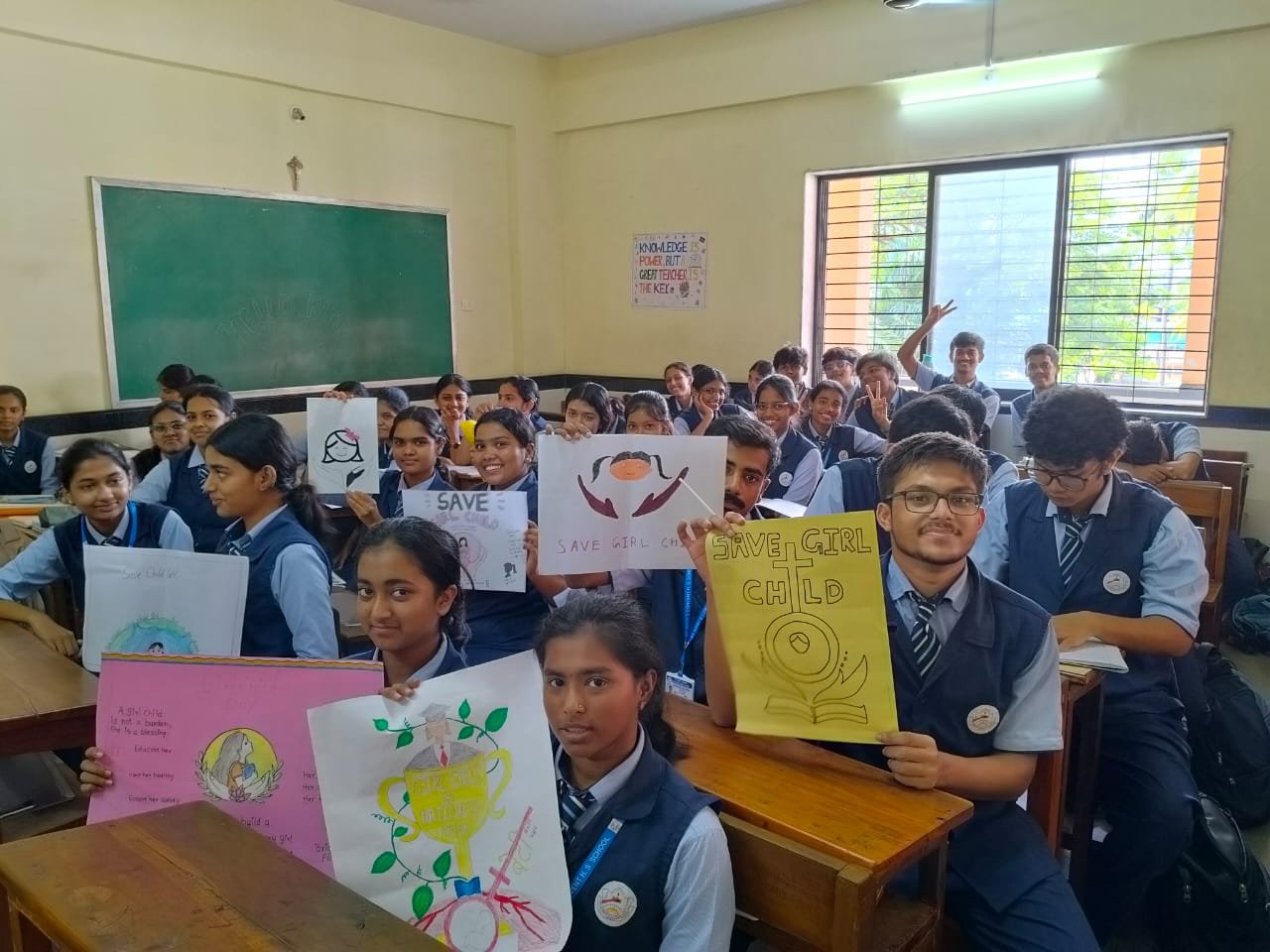 Save Girl Child - Chart making Competition