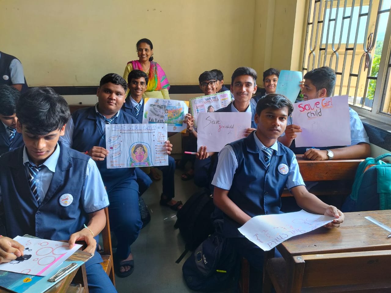 Save Girl Child - Chart making Competition