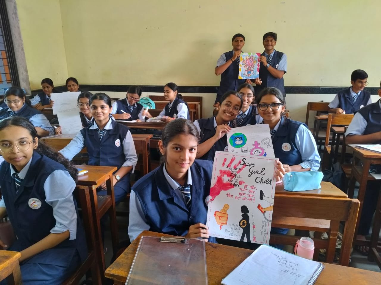 Save Girl Child - Chart making Competition