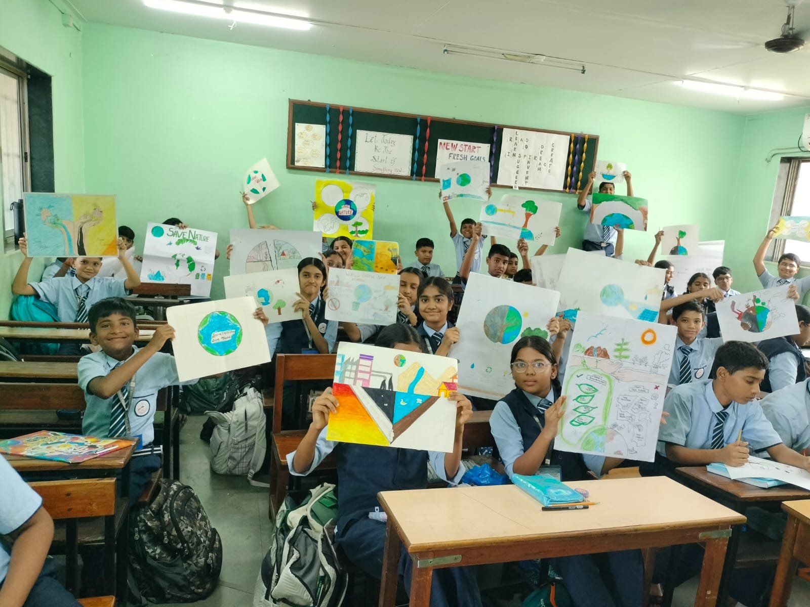 Yoga Day Chart-Making Competition