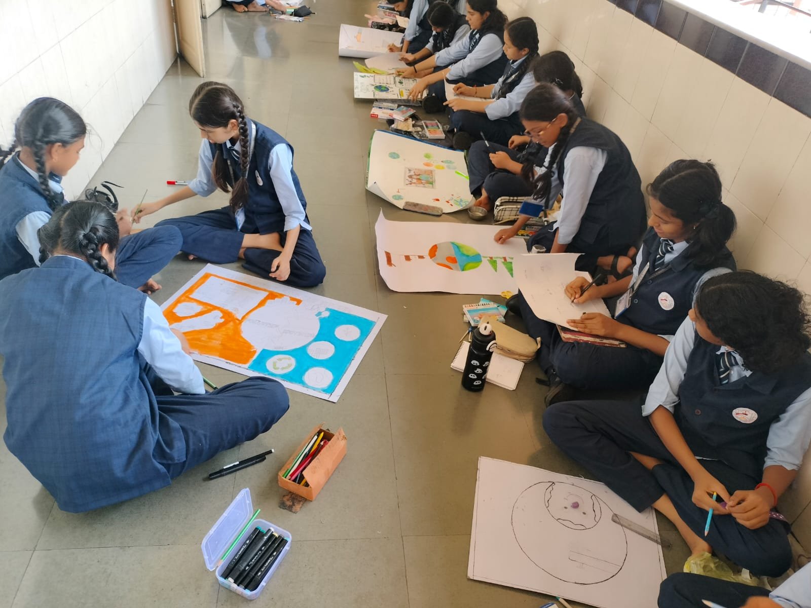 Yoga Day Chart-Making Competition