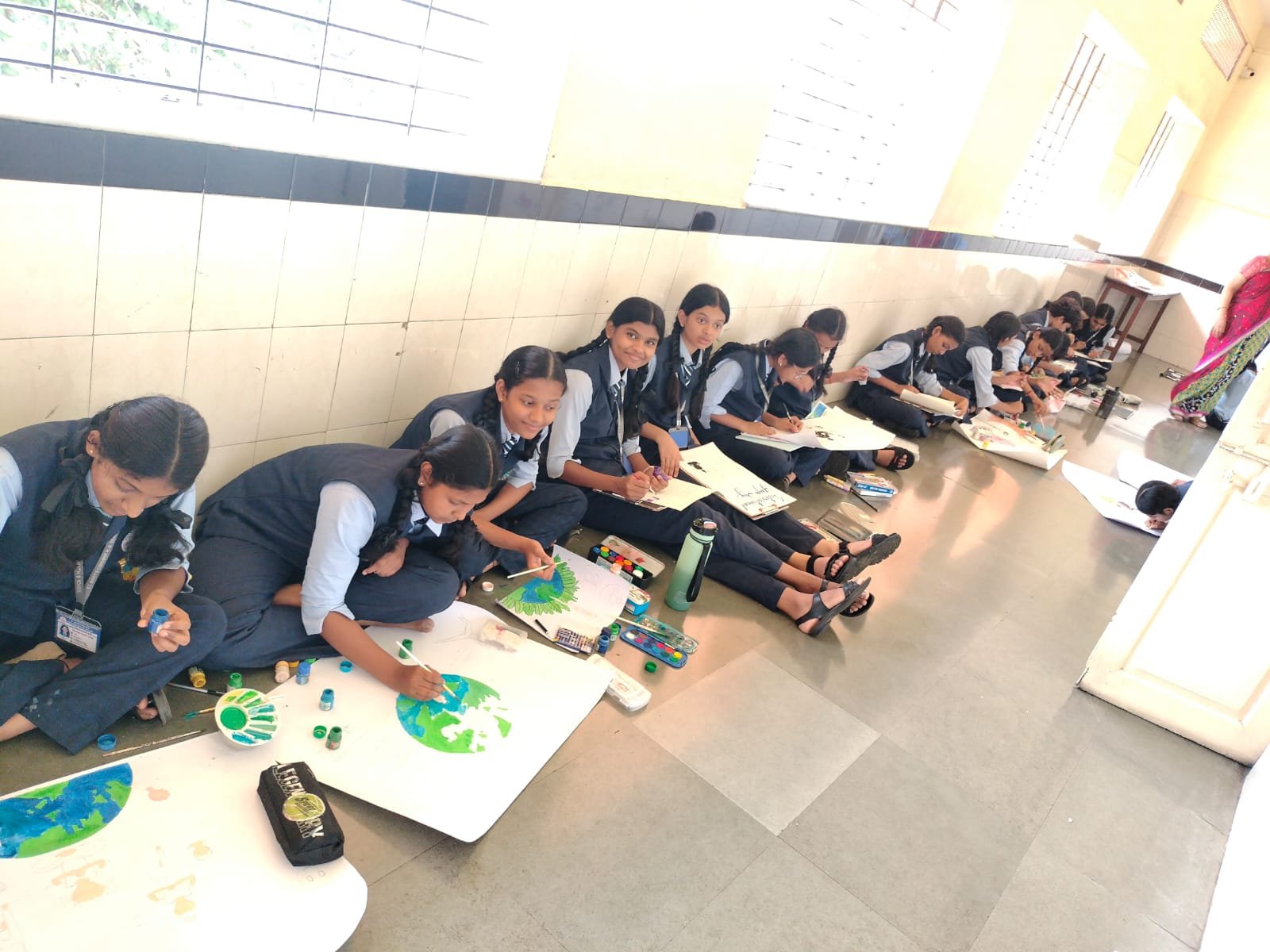Yoga Day Chart-Making Competition