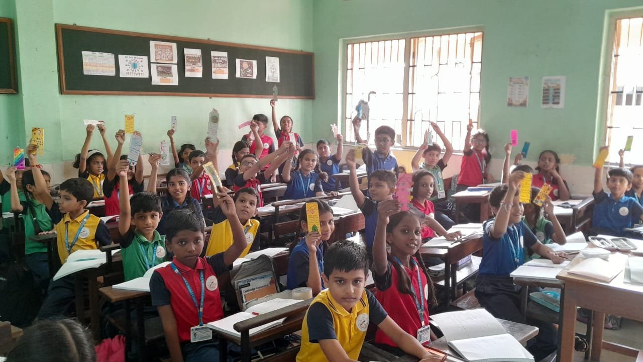 Bookmark making activity
